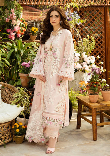 Emb Dhanak 3Pc Suit