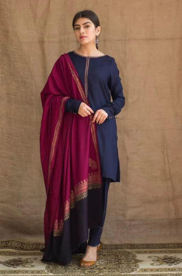 3- Piece Embroidered Lawn Dress