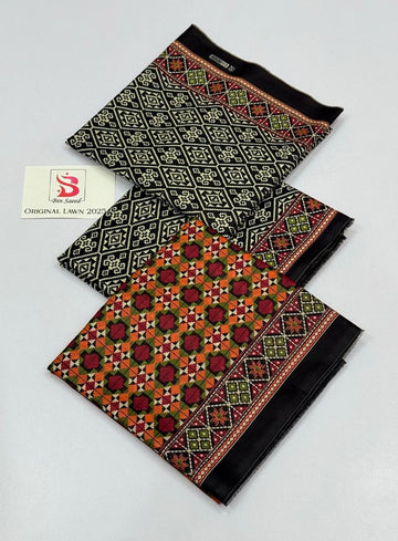 BS Lawn 3Piece suit