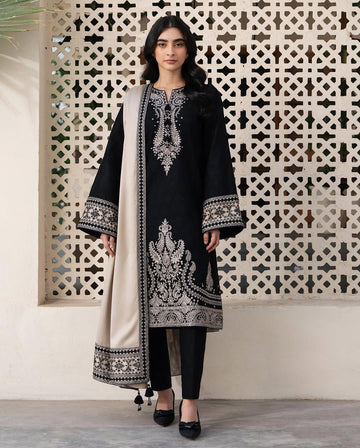 3- Piece Embroidered Lawn Dress