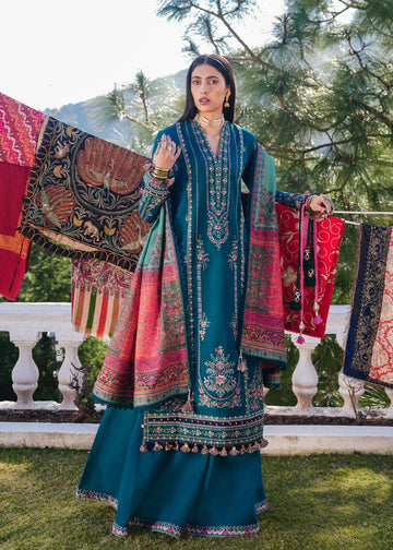 3- Piece Embroidered Lawn Dress