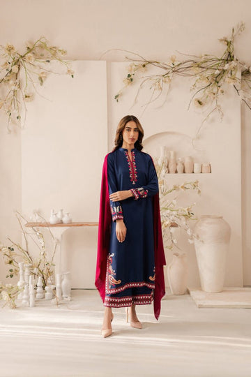 3- Piece Embroidered Lawn Dress
