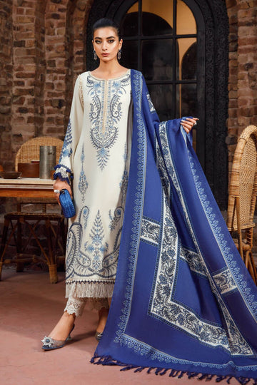 3- Piece Embroidered Lawn Dress