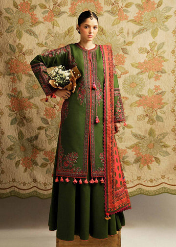 3- Piece Embroidered Lawn Dress