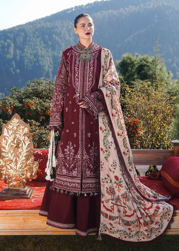 3- Piece Embroidered Lawn Dress
