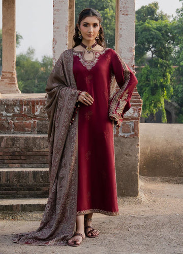 3- Piece Embroidered Lawn Dress