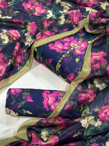 lilac  - Lawn 3Pc Suit