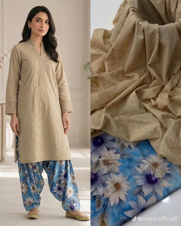 LV- 06  Pure Lawn 3 Piece