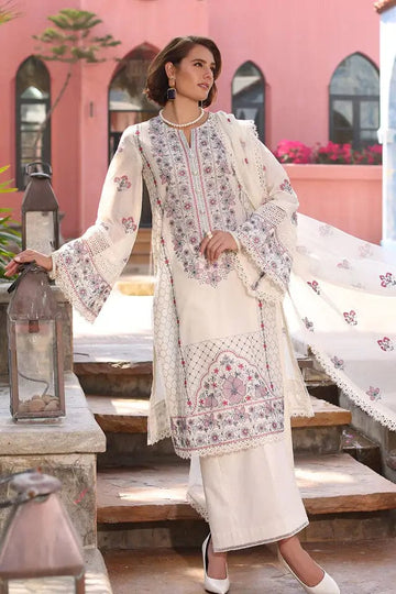 Emb Dhanak 3Pc Suit