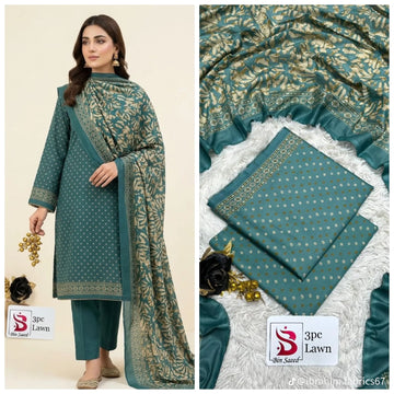 Print Lawn 3-Piece Suit