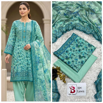 Print Lawn 3-Piece Suit