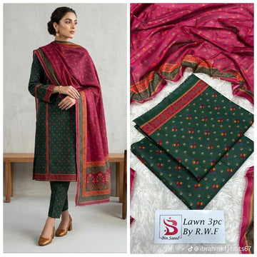 Print Lawn 3-Piece Suit