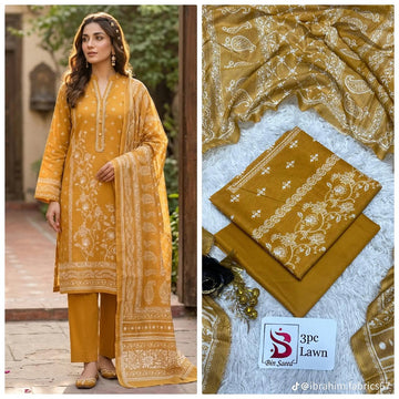 Print Lawn 3-Piece Suit