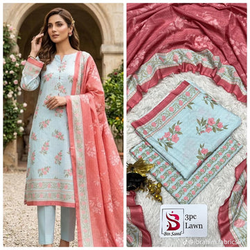 Print Lawn 3-Piece Suit