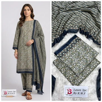 Print Lawn 3-Piece Suit