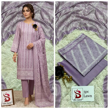 Print Lawn 3-Piece Suit