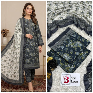 Print Lawn 3-Piece Suit