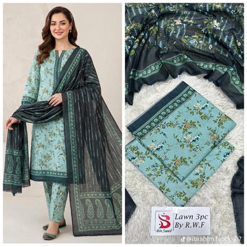 Print Lawn 3-Piece Suit