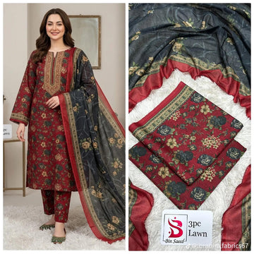 Print Lawn 3-Piece Suit